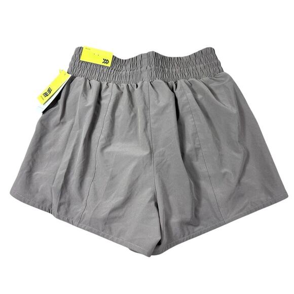 All In Motion Flex Woven High-Rise Shorts 3" Womens XS Elastic Waist Gray UPF 50 - Picture 5 of 6